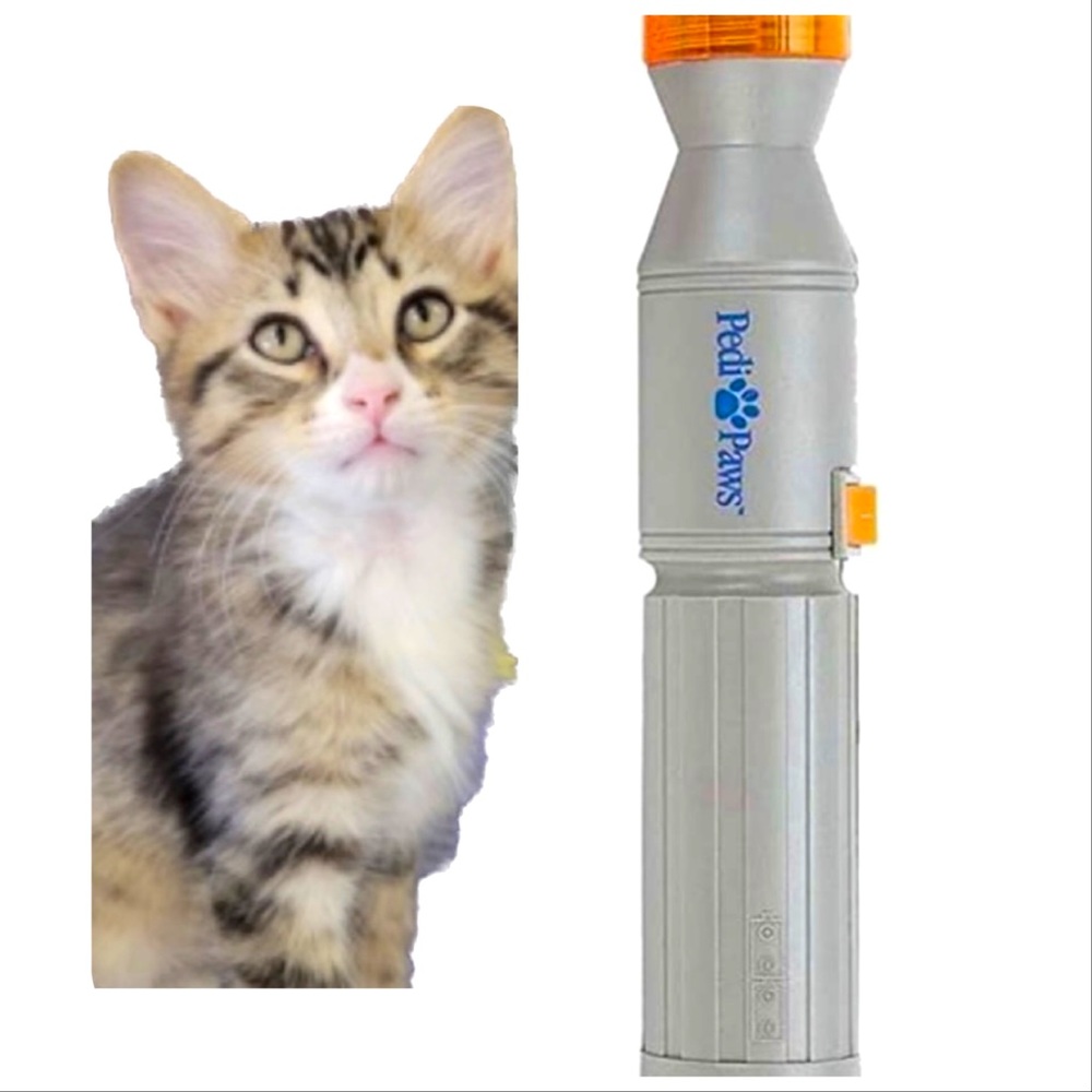 Pedi Paws 🐾 Dog/Cat Battery Powered Automatic Electric Pet Nail Clipper Trim